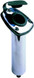 PERKO 0448DP1CHR FLUSH MNT ANGLED ROD HOLDER