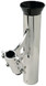 SEACHOICE 89141 VERT MNT SS CLAMP ON ROD HLDR