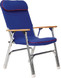 SEACHOICE 78511 PADDED DECK CHAIR W/RED PIPING