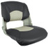 SPRINGFIELD MARINE 1061017 SKIPPER SEAT GRAY W/CHAR&GRAY