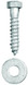 TIEDOWN ENGINEERING 24292 DOCK HDW LAG BOLT 3/8X5 8/BAG