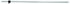 TAYLOR 2020108750 ADJ. BOAT COVER POLE 36IN - 64