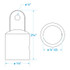 SC50-75801 TOP CAP-7/8 -SS