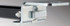 ATTWOOD MARINE 460-ADJ TRANSOM SAVER 30-60IN ANGLED