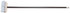 STARBRITE 40084 ECONOMY HANDLE W/COARSE BRUSH