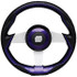 UFLEX GRIMANI PL/S STEERING WHL-PURPL GRIP SILVR