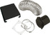 WESTLAND SALES VID403AB DRYER VENT KIT DELUXE BLACK
