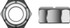 SEACHOICE RP-MP1331SC 8-32 NYLON INSRT LOCKNUT 10/BG