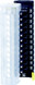 BLUE SEA SYSTEMS 5054-BSS BRKR BLOCK ST CLB 12CIRC W/GND