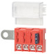 BLUE SEA SYSTEMS 5023-BSS FUSE BLOCK STB BAT TERM 4 CIRC