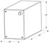 ICON TECHNOLOGIES 12726 FRESH WATER TANK 24X14X10 15G