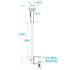 SEACHOICE 06131 PORTABLE STERN LIGHT W/C