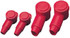 SEA-DOG LINE 415196-1 PVC TERMINAL CAP - RED (2-2/0)