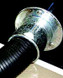 T-H MARINE RFK1CPDP RIGGING HOSE 2INX 4FT CHR FLAN