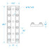 SEACHOICE 13531 TERMINAL BLOCK-6 GANG