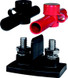 BLUE SEA SYSTEMS 2018-BSS POWERPOST DUAL 5/15 X 3/8 STUD