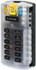 BLUE SEA SYSTEMS 5026-BSS FUSE BLOCK ATO 12 CIRCUIT W/GR