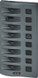 BLUE SEA SYSTEMS 4308-BSS WATERPROOF PANEL 8 POS