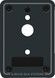 BLUE SEA SYSTEMS 8072 PANEL BLANK SINGLE A- SERIES