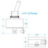 SC50-12151 TOGGLE SWITCH-2 POS/2 TERM