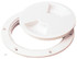 SEA-DOG LINE 337140-1 DECK PLATE -SCREW OUT 4IN WHT