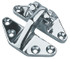 SEA-DOG LINE 204280-1 HINGE HATCH CHROME BRASS