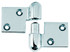 PERKO 0152DP0CHR RIGHT HAND PULL APART HINGE