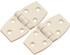 SEA-DOG LINE 202531-1 HINGE- DOOR HINGE  WHITE NYLON