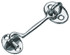 SEA-DOG LINE 222112-1 DOOR HOOK CHROME/BRASS 2IN