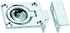 PERKO 1051DP0CHR FLUSH RING CATCH