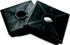 CAMCO RV 40303 4IN BUMPER CAPS-BLK (2PER CARD