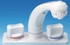 ATTWOOD MARINE RT2498 MIXER COMBO TAP/SHOWER WHITE