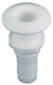 PERKO 0328DP4 1/2 THRU HULL CONN PLASTC WHT
