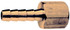 BRASS FITTINGS 32058 3/8H X 1/4P FEMALE HOSE BARB