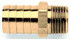 BRASS FITTINGS 32018 MALE ADAPTOR 1/2X3/4