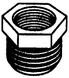 BRASS FITTINGS RB1238 HEX BUSHING 1/2X3/8