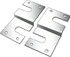 WESTLAND SALES MK01 BRACKET KIT WASHER/DRYER MOUNT