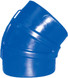 SHIELDS HOSE 116-245S4000 ELBOW 45 DEG- SILICONE 4 IN