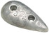 CAMP ZINC T20 3-1/2  TEAR DROP ZINC