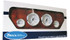 FARIA INSTRUMENTS KTF002 GAUGE SET 4 CHESPEAK SS WHT OB