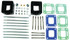 SIERRA 18-1908K RISER SPACER KIT-3" MARINE PWR