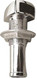 SEA-DOG LINE 352100-1 CHROME ZINC GAS TANK VENT 5/8