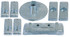 B & S ANODES BSMVERADOKIT6Z ZINC KIT-VERADO V6