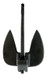 SEACHOICE 41393 NAVY ANCHOR-BLACK  VINYL-#28