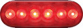 OPTRONICS STL12RBP 6LED 6" OVAL TAIL LIGHT