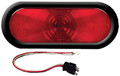 OPTRONICS ST74RBP 6" OVAL RED TAILLIGHT KIT