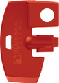 BLUE SEA SYSTEMS 7903-BSS SWITCH BATTERY M KEY LOCK RED