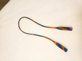 Cablz SiliconeOrange/Blu Silicone 4711-0075