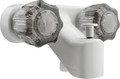 DURA FAUCET DF-SA110S-WT RV TUB,SHOWER DIV FAUCET WHT