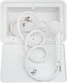 DURA FAUCET DF-SA170-WT EXTERIOR SHOWER BOX KIT WHITE